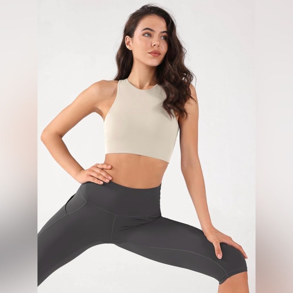 NWT Ododos high neck seamless bra